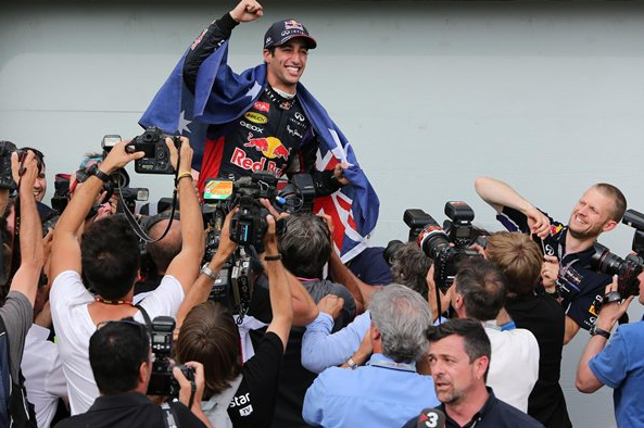 Ricciardo presenečen nad svojo sezono 2014