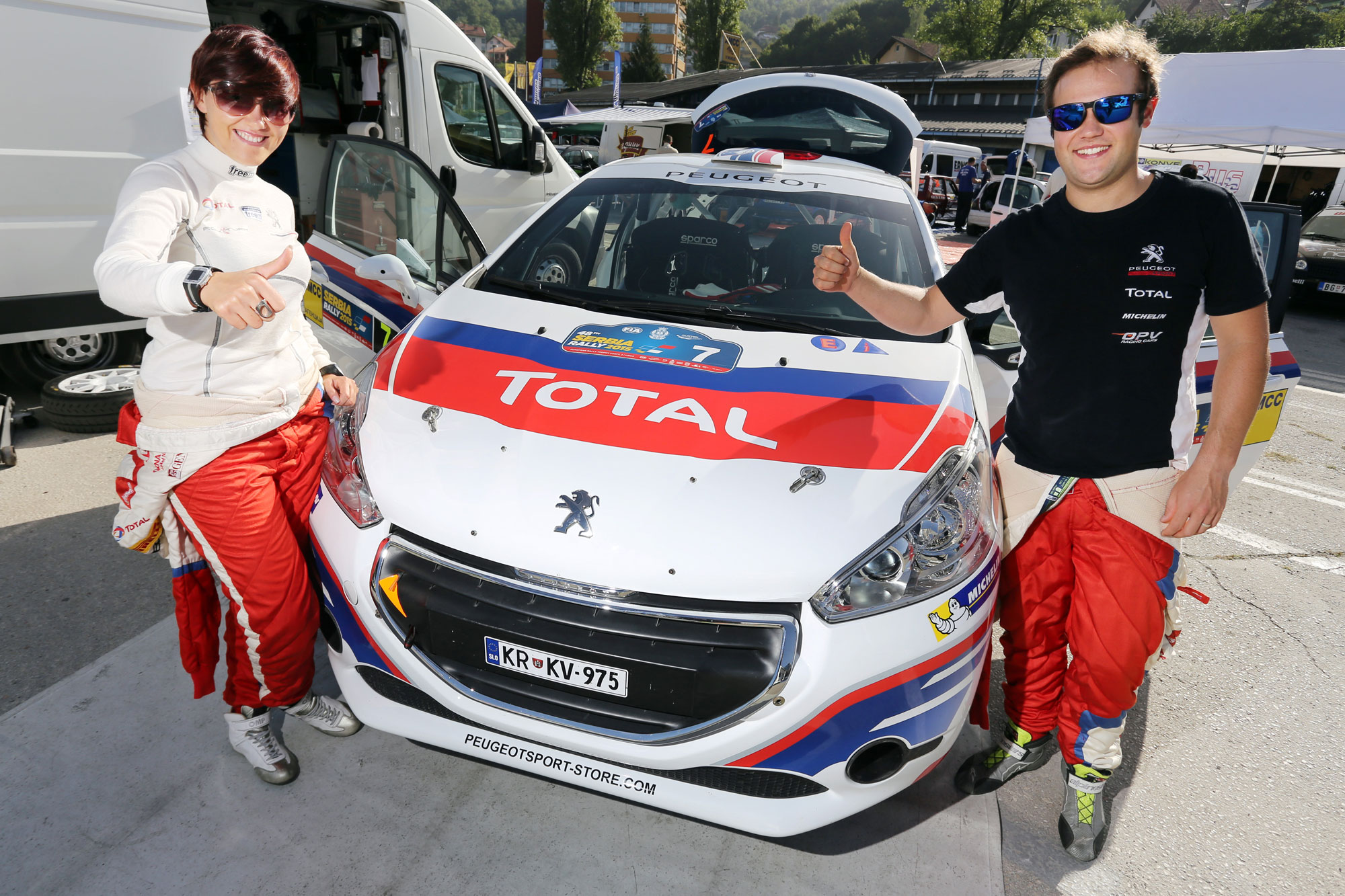 Zmaga in 2. mesto za Roka Turka na rallyju Srbija