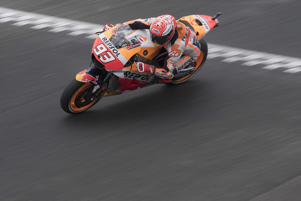 Marquez prvi na mokrem 3. trenigu