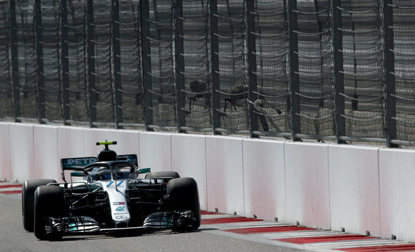 Bottas z najboljšega štartnega položaja