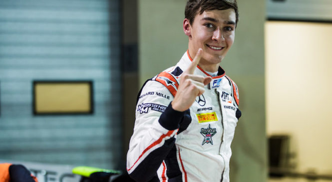 Russell z zmago potrdil naslov