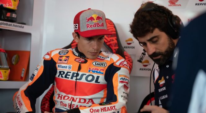 Marquez zadovoljen, kljub osmem mestu na treningu