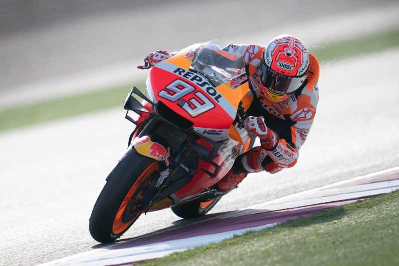 MotoGP: Marc Marquez je bil najhitrejši na prvem prostem treningu za VN Argentine 2019