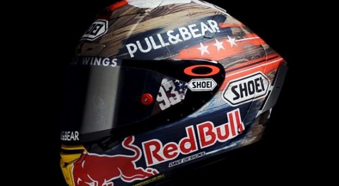 Marquez po sedmo zmago v Austinu z novo barvno poslikavo čelade
