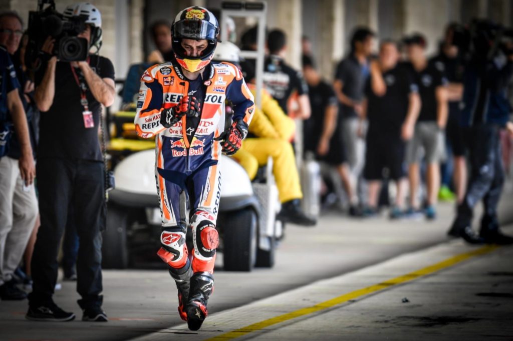 MotoGP: Jorge Lorenzo je moral teči v bokse