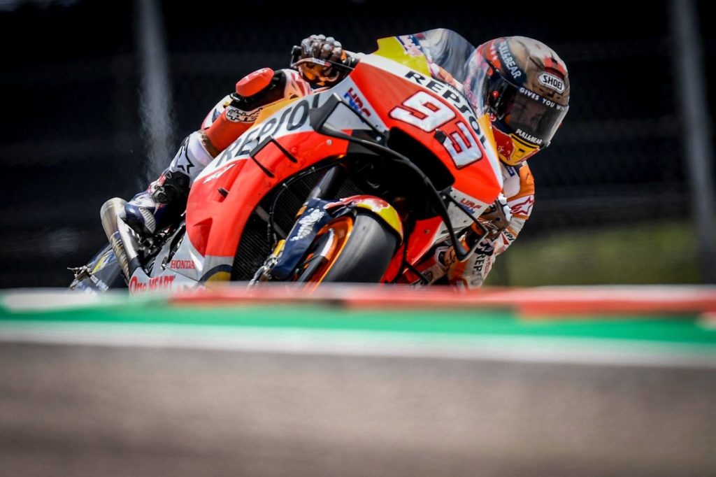 MotoGP: Marc Marquez je bil najhitejši na ogrevanjih pred dirko v Austinu 2019