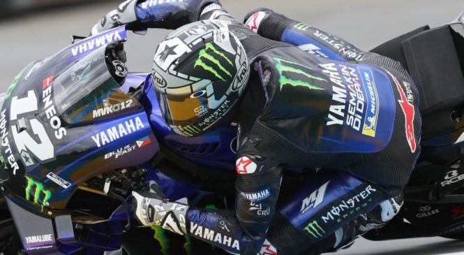Vinales dobil tretji trening, Rossi v Q1