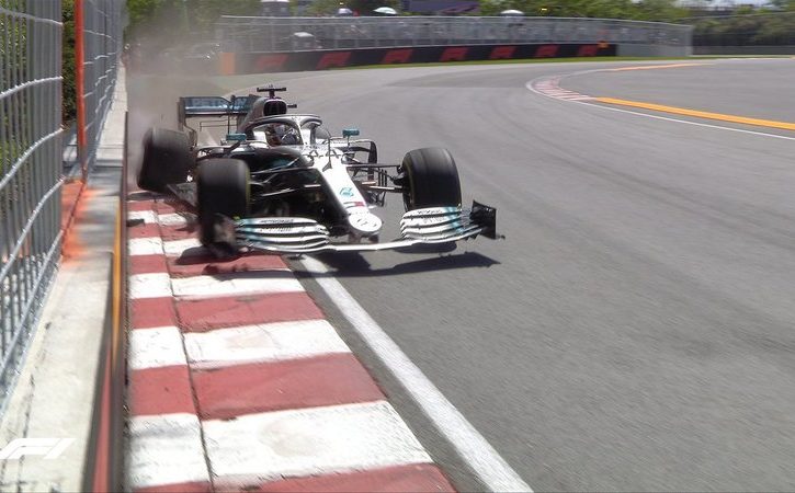 F1: Lewis Hamilton je na drugem treningu v Kanadi oplazil zid