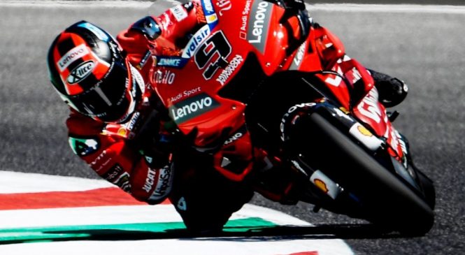 Petrucci z rekordom najhitrejši pred kvalifikacijami, Dovizioso v Q1
