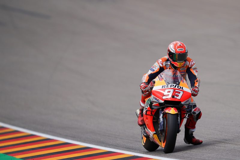 Marc Marquez Honda MotoGP sachsenring 2019 fp3