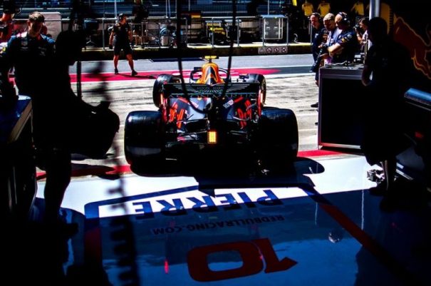 Pierre Gasly Red Bull Racing Silverstone 2019