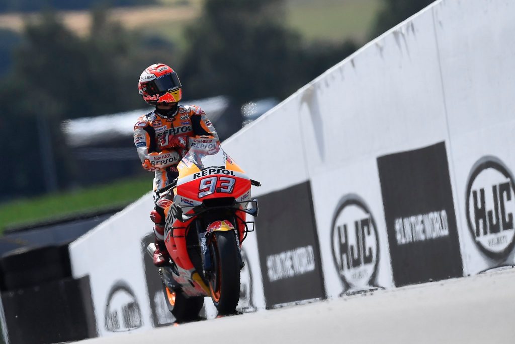Marc Marquez Honda 10 zmaga na Sachsenringu