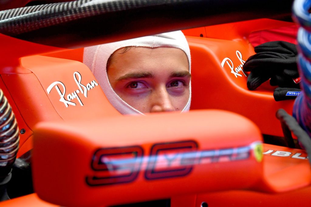 Charles Leclerc Ferrari SF90 2019 GermanGP