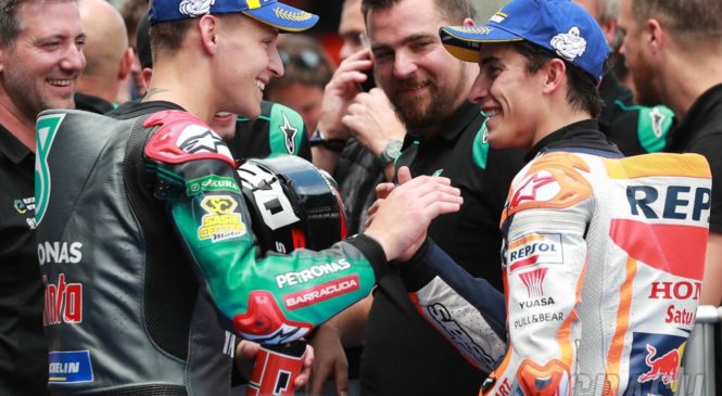 Marquez: Quartararo se bo v 2020 boril za naslov