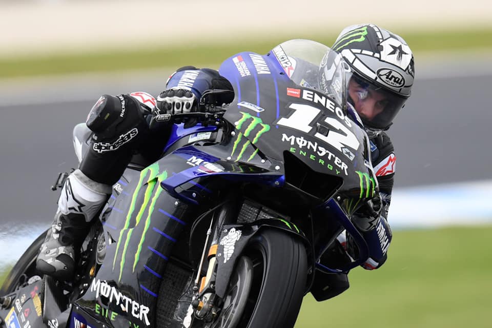Maverick Vinales (Yamaha MotoGP) je v Avstraliji tvegal vse za zmago