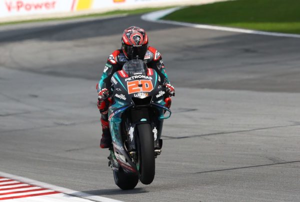 Fabio Quartararo Yamaha MotoGP dobil tudi drugi trening