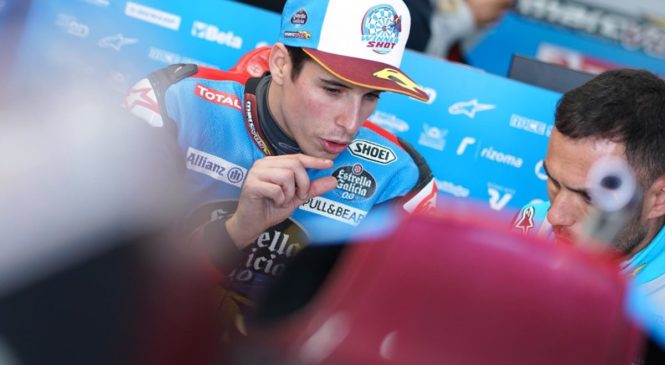 Alex Marquez blizu Hondinega sedeža