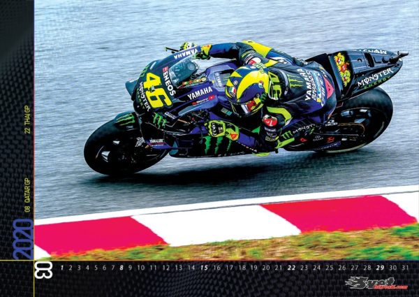 Stenski koledar Valentino Rossi motogp