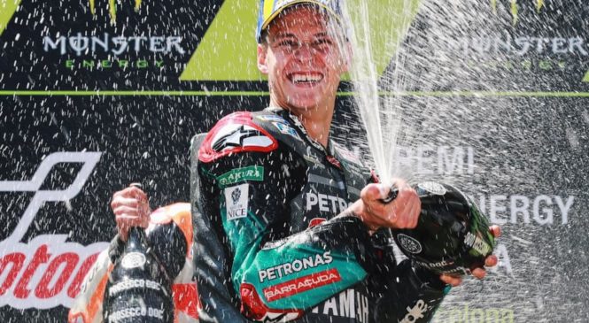 Quartararo: Voziti bo treba previdno