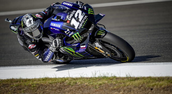 MotoGP FP1 : Vinales in Rossi najhitrejša, Marquez počival