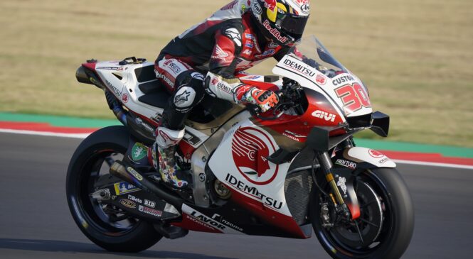 Nakagami prvič vozil Hondin letošnji motocikel