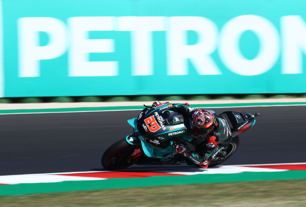 Fabio Quartararo jmeni, da je Suzukijev motocikel letos popoln.