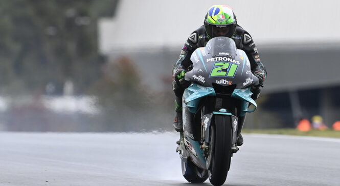 MotoGP Aragonije, FP3 Morbidelli najhitrejši, Quartararo grdo padel