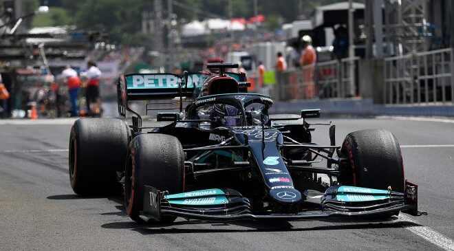 VN Madžarske: Mercedesa iz prve vrste, pole position Hamiltonu
