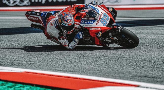 Jorge Martin zmagovalec kvalifikacij po smoli Quartararoja