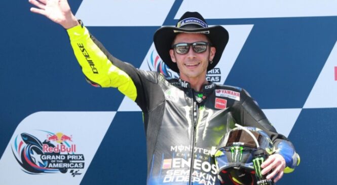 Rossi v Austinu obuja spomine na stopničke iz sezone 2019