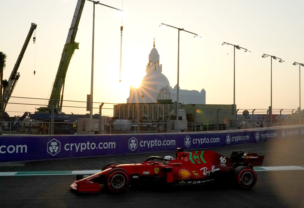 charles leclerc ferrari jeddah grand prix formula 1 2021