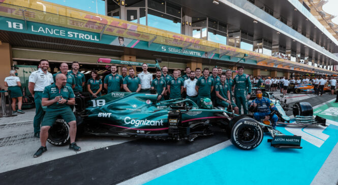 Nova aerodinamična pravila v 2021 bolj škodovala Aston Martinu kot Mercedesu