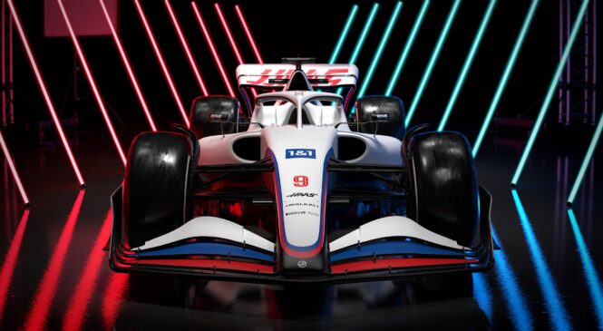 Moštvo Haas F1 je predstavilo dirkalnik sezone 2022 z oznako VF-22