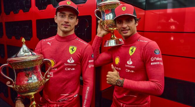 Carlos Sainz je dosegel dogovor o novi pogodbi s Ferrarijem