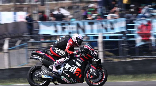 Espargaroju drugi trening v Argentini, Bagnaia v Q1