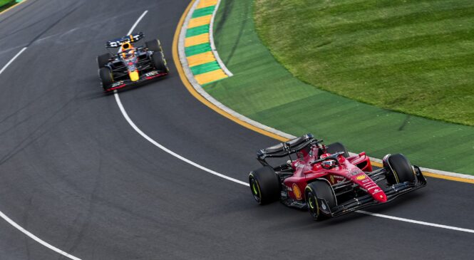 Leclerc zmagovalec dirke v Avstraliji, Verstappen odstopil