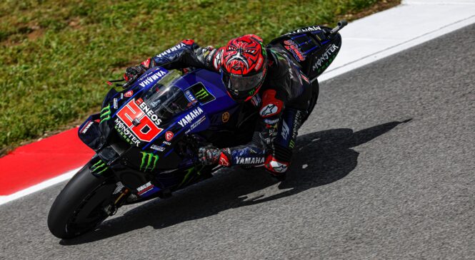 MotoGP: Quartararo najhitrejši na ogrevanjih