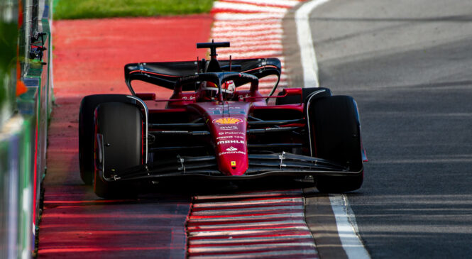 Leclercu nov motor in 10 mest kazni