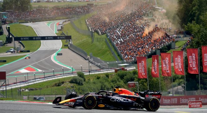 Verstappen zmagovalec kvalifikacij v Spielbergu