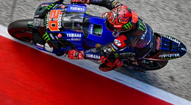 Quartararo navdušen nad Yamahinim MotoGP motorjem za 2023