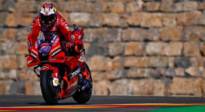VN Aragonije FP3: Najhitrejši Miller, Marquez in Espargaro v Q1