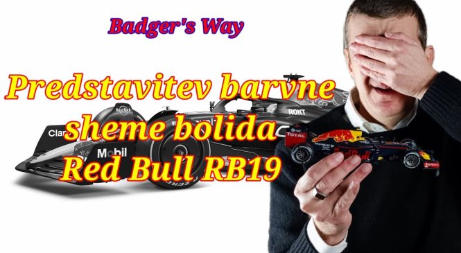 Predstavitev barvne sheme bolida Red Bull RB19
