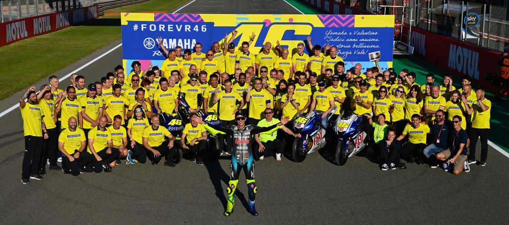Valentino Rossi je še vedno najuspešnejši dirkač Yamahe v MotoGP