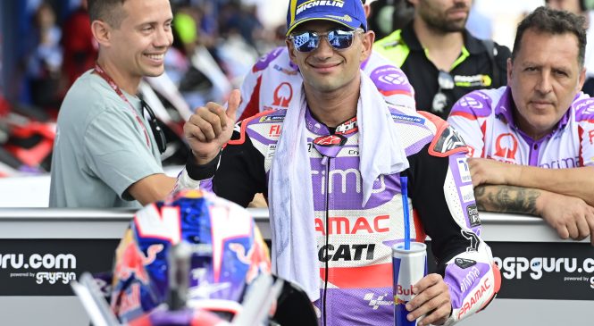 Martin osvojil najboljši štartni položaj na Tajskem