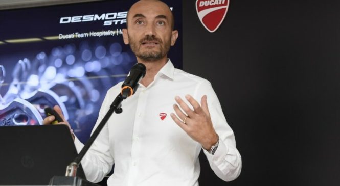 Direktor Ducatija ne bo “ugriznil” v novinarsko past