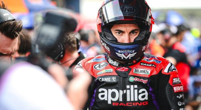 Vinales pojasnil razlog za padec v zaključku dirke