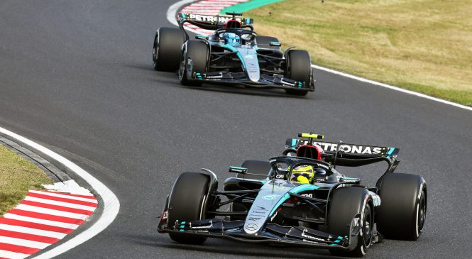 Mercedes: Danes bi lahko stali na stopničkah