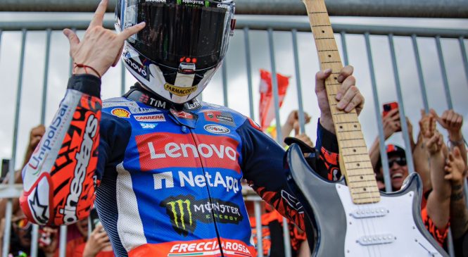 Bagnaia do popolnosti izpeljal strategijo: Bolje kot to ne gre