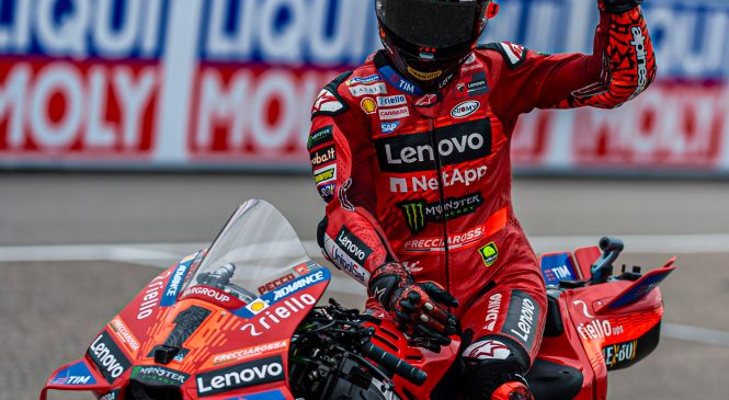 Bagnaia: Škoda za padec Martina, lahko bi bili priča enemu najinih najboljših dvobojev 