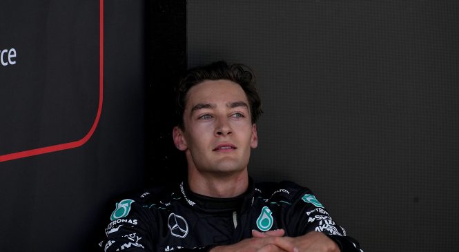 George Russell diskvalificiran, Lewis Hamilton zmagovalec VN Belgije